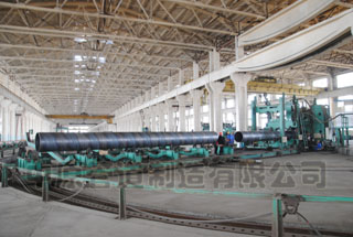 Thick Wall Spiral Pipe Production Unit