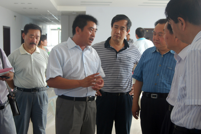 省發(fā)改委蒞臨我公司考察指導