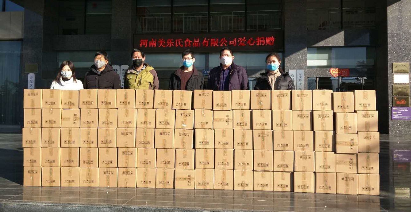 共抗疫情，愛(ài)心捐贈，企業(yè)在行動(dòng)