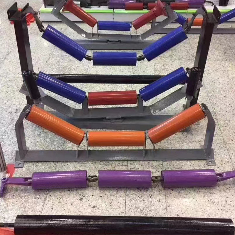矿用三联托辊