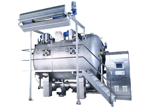 High temperature low tension dyeing machine