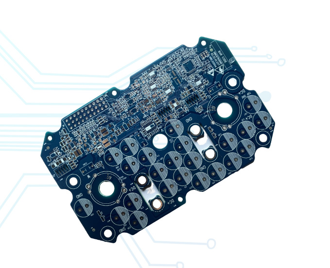 Double-sided - Blue solder mask