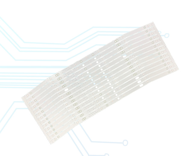 Aluminum pcb with 2.0mm spacing