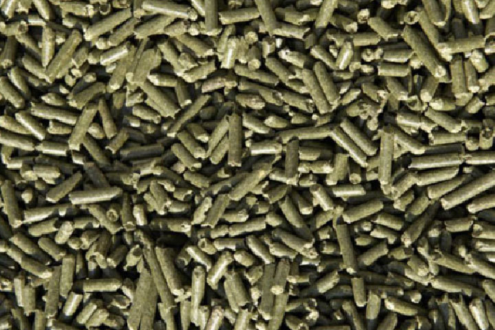 Fabricación de pellets de alfalfa
