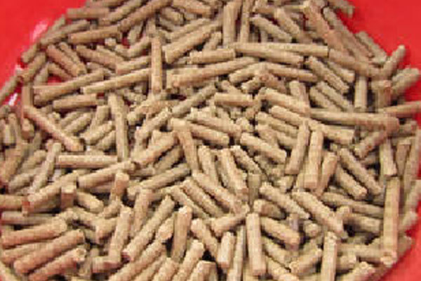 Processamento de pellets de casca de arroz