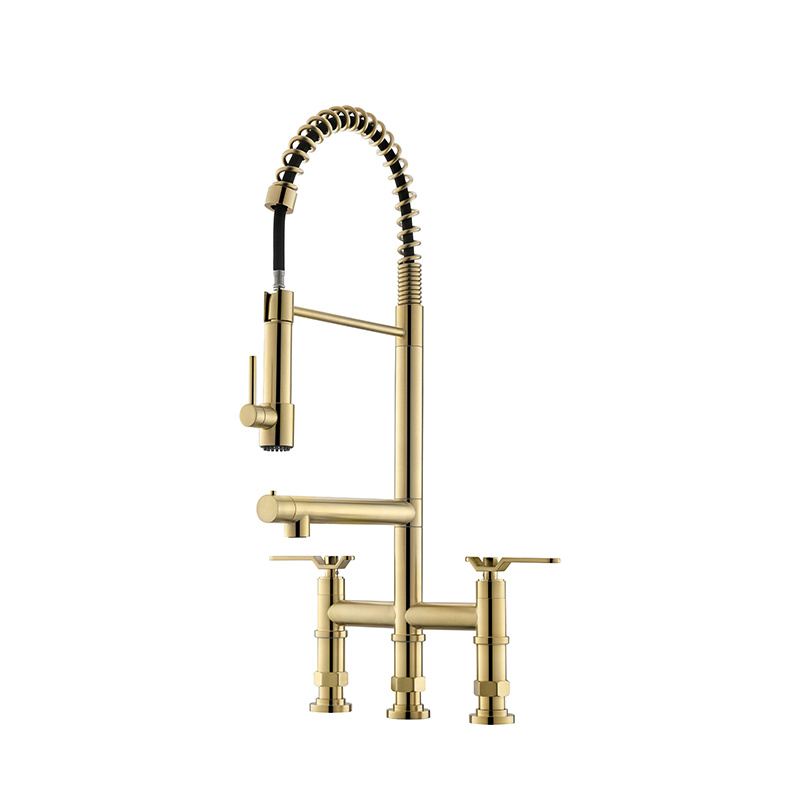 Sink mixers with pull-out hand shower 5826LG