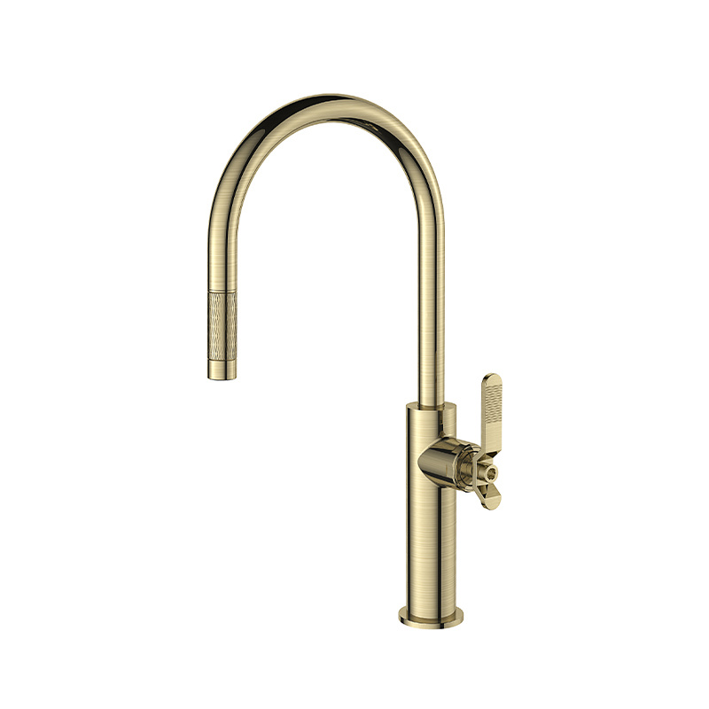 Sink mixers with pull-out hand shower 5817LG