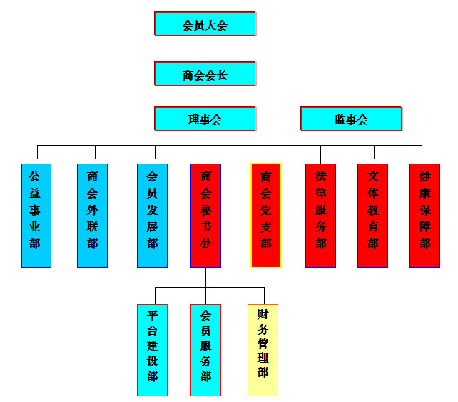 协会组织架构人员组成