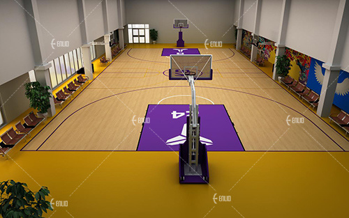 Customized PVC Sports Flooring