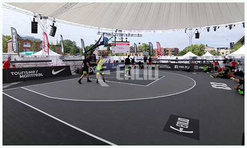 FIBA3X3 Official Court Supplier