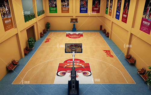 Customized PVC Sports Flooring