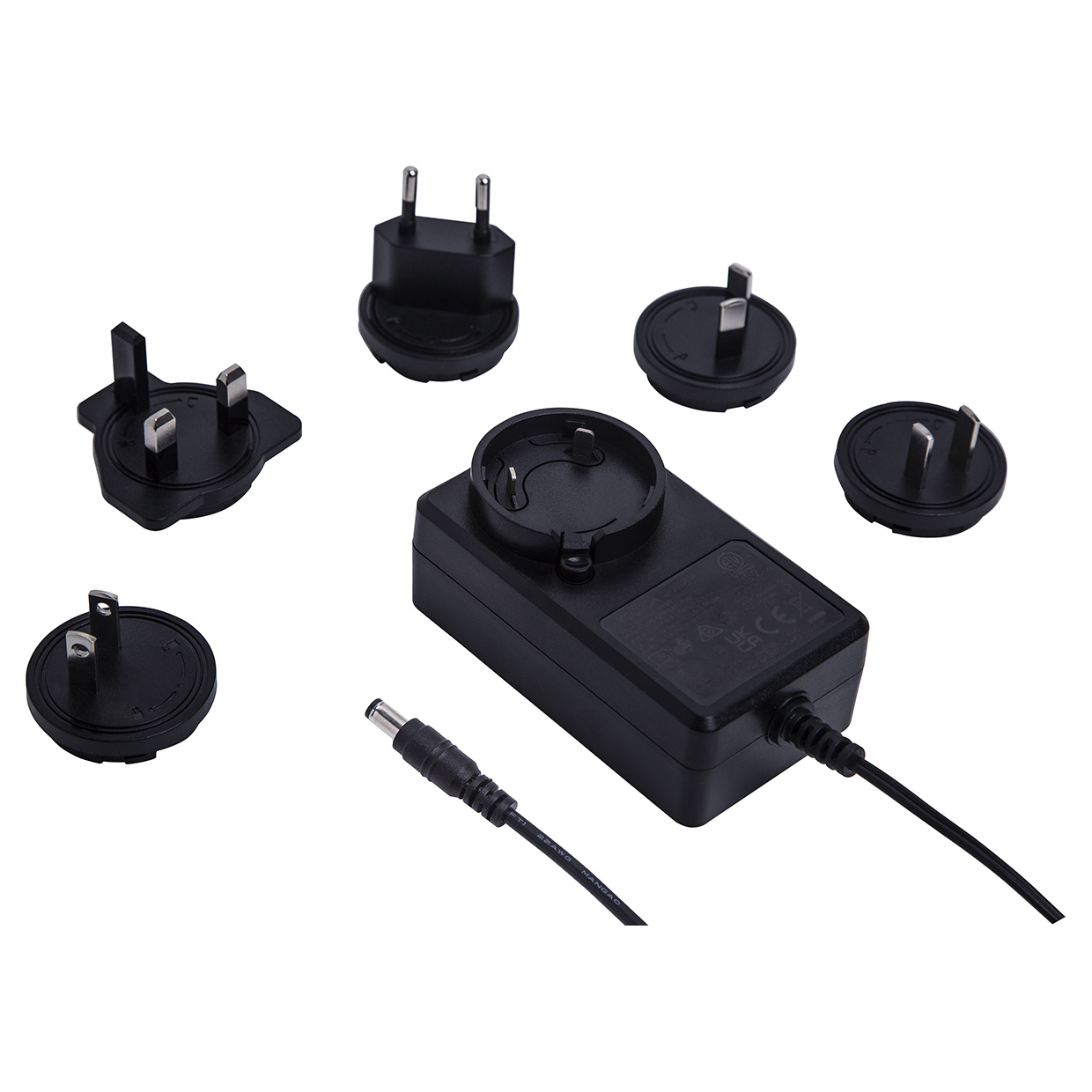 48W 12V4A POWER ADAPTER WITH INTERCHANGEALBLE PLUG