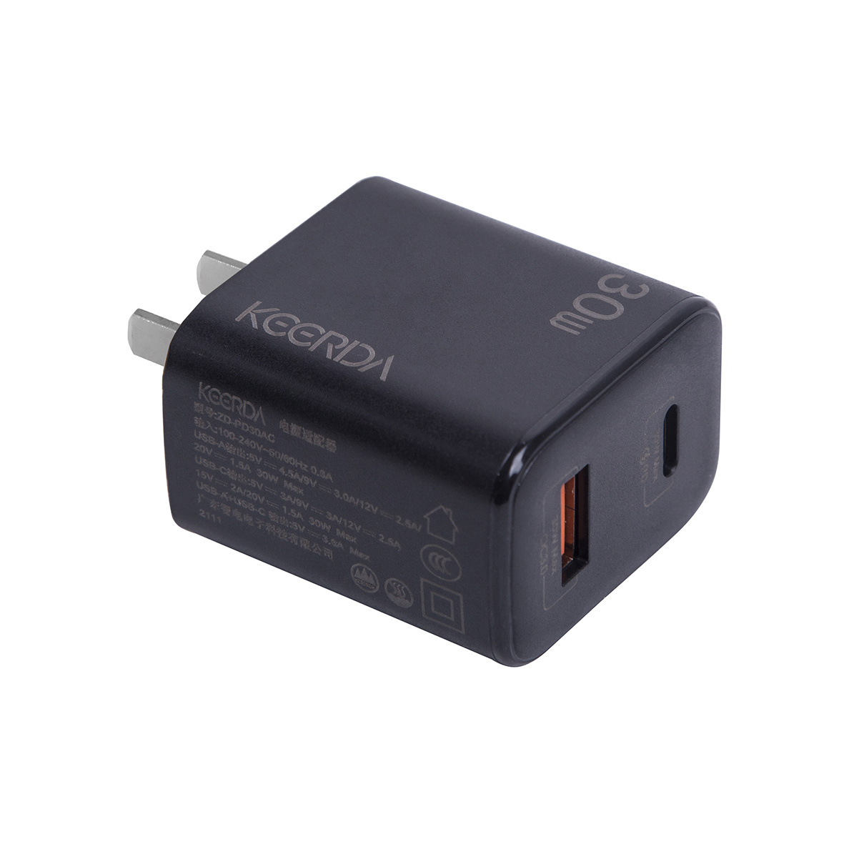 30W  PD 快充