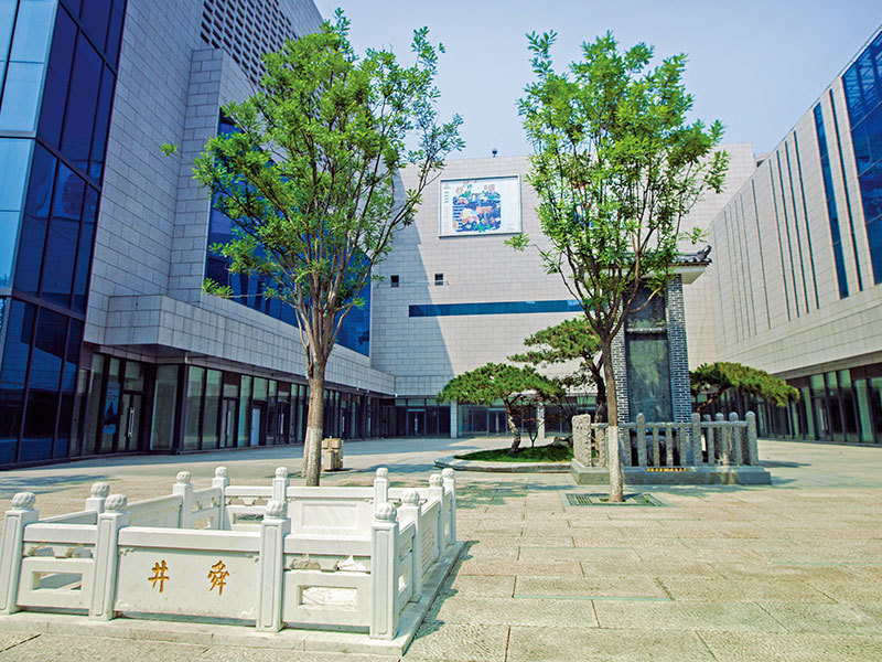 舜井文化廣場景觀