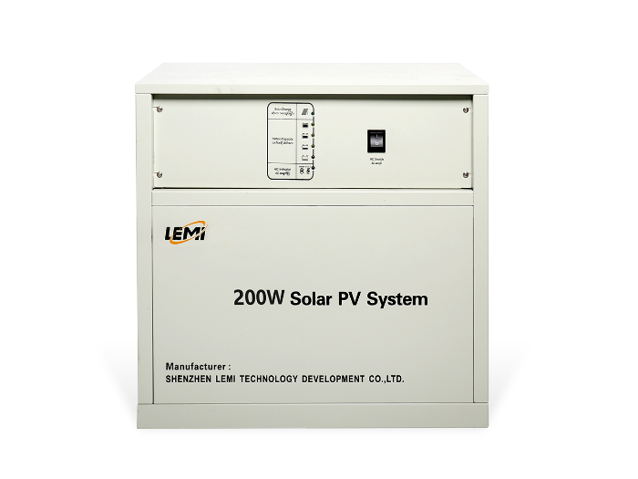 200W 离网太阳能应用电站