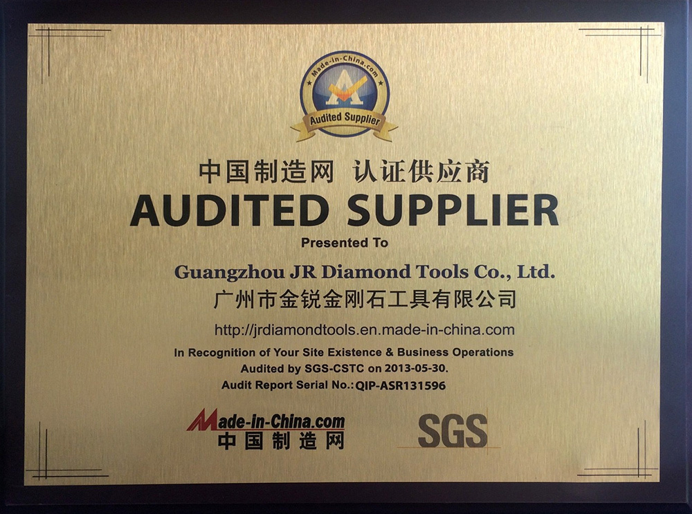 China manufacturing network certified supplier