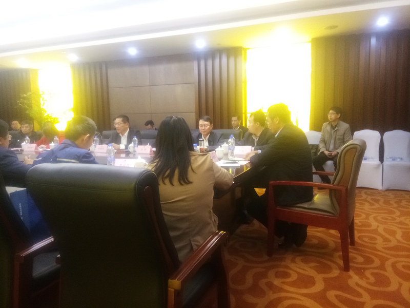 Figure 3. Director of the Shandong Blue Industry Office, Han, presided over the seminar