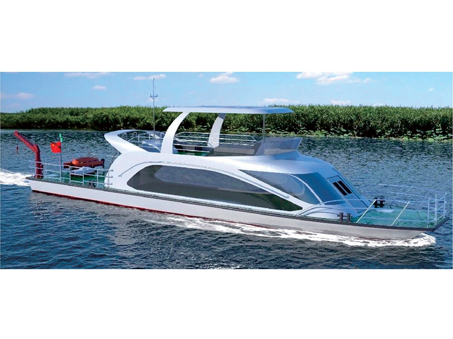 Pure Electric Water Quality Monitoring Vessel Pure Electric Water Quality Monitoring Vessel