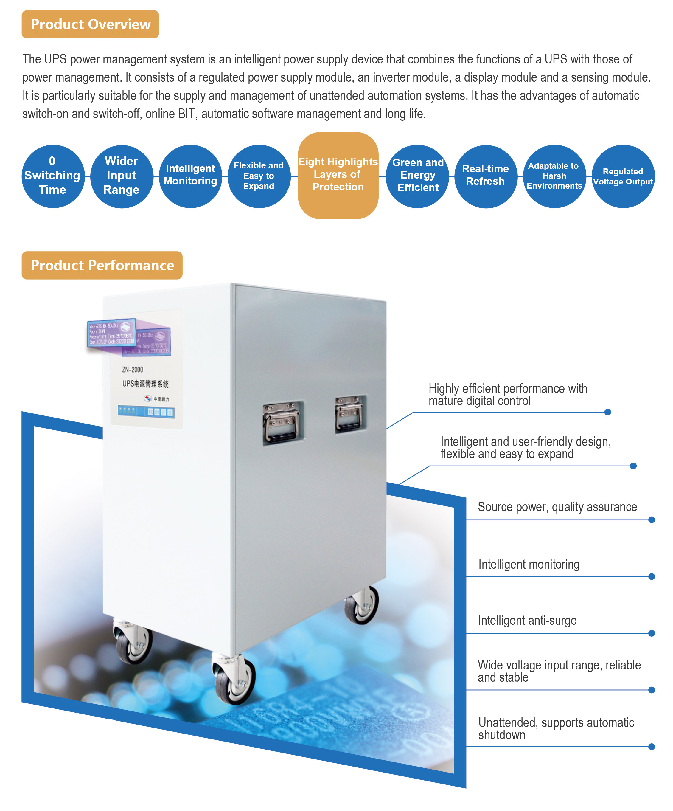 UPS Power Management Systems