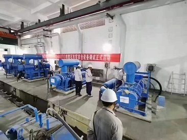石灰窑使用现场