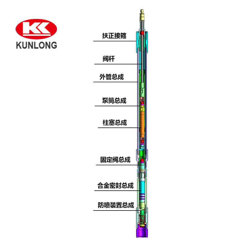 雙密封熱采桿式泵