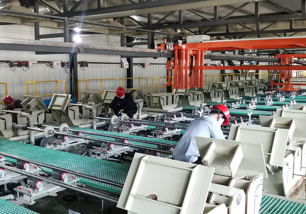 Tungsten Alloy Pump Cylinder - Electroplating Automatic Production Line