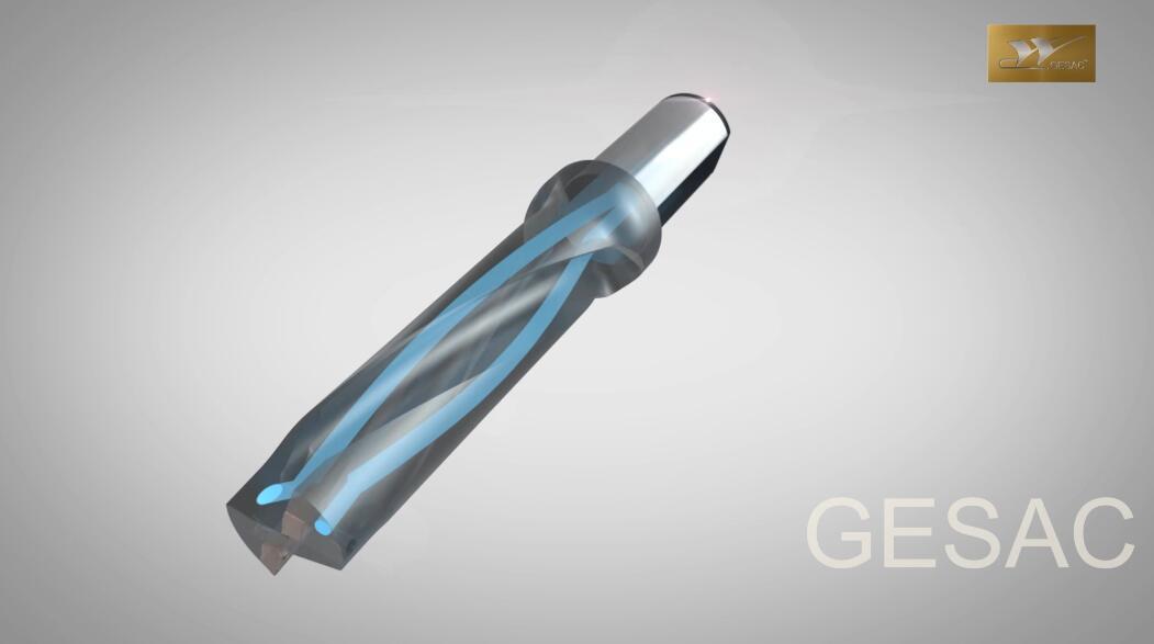 GHDS Double Helix Internal Cooling Shallow Hole Drill