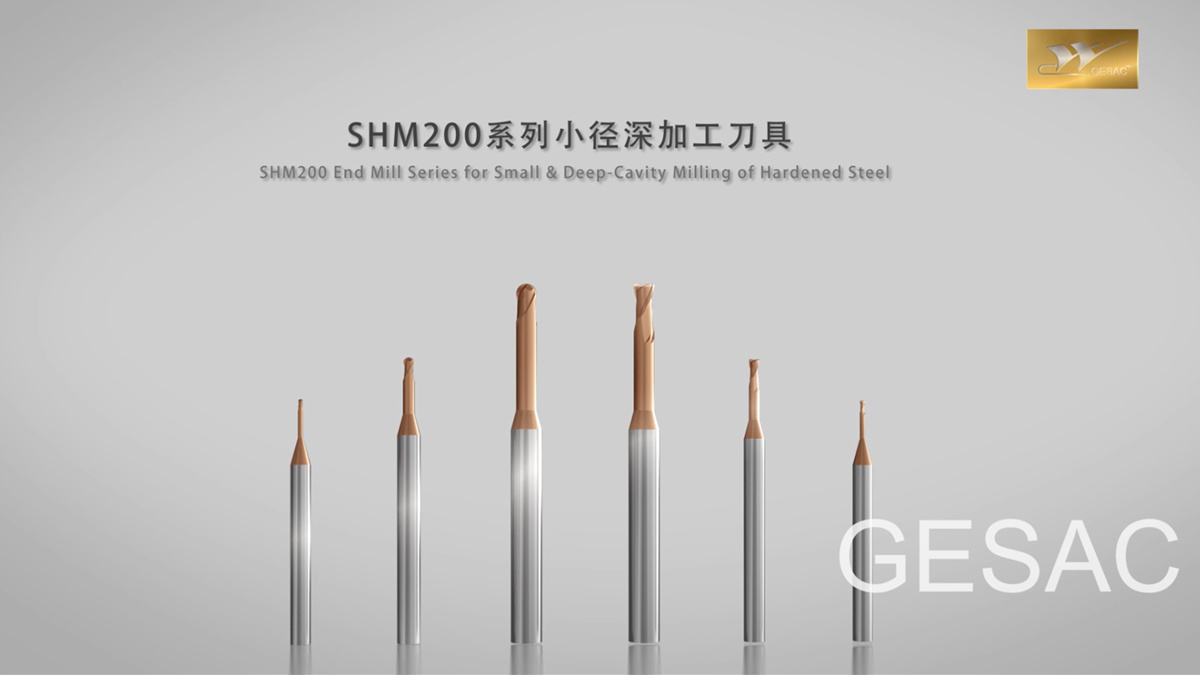 SHM200系列小徑深加工立銑刀