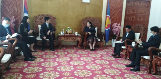 Consul General of Laos in Kunming Meets with Chairman of Puchow Special Economic Zone