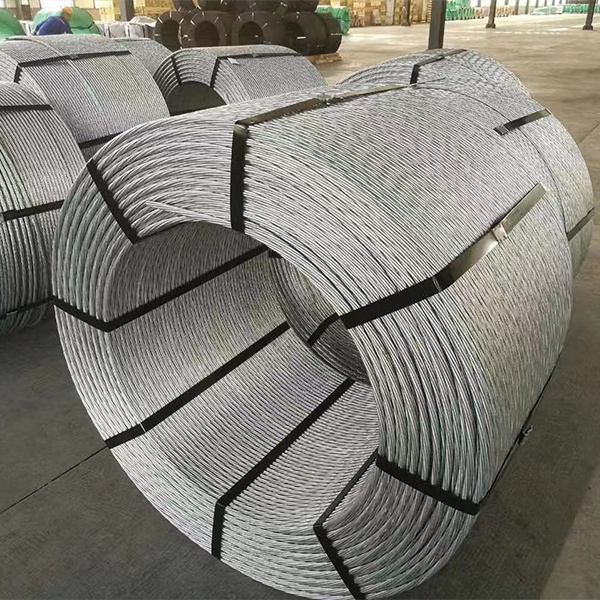 Galvanized steel strand