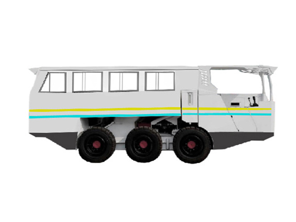 防爆柴油機無軌膠輪—雙向人員運輸車（WCS14RE）