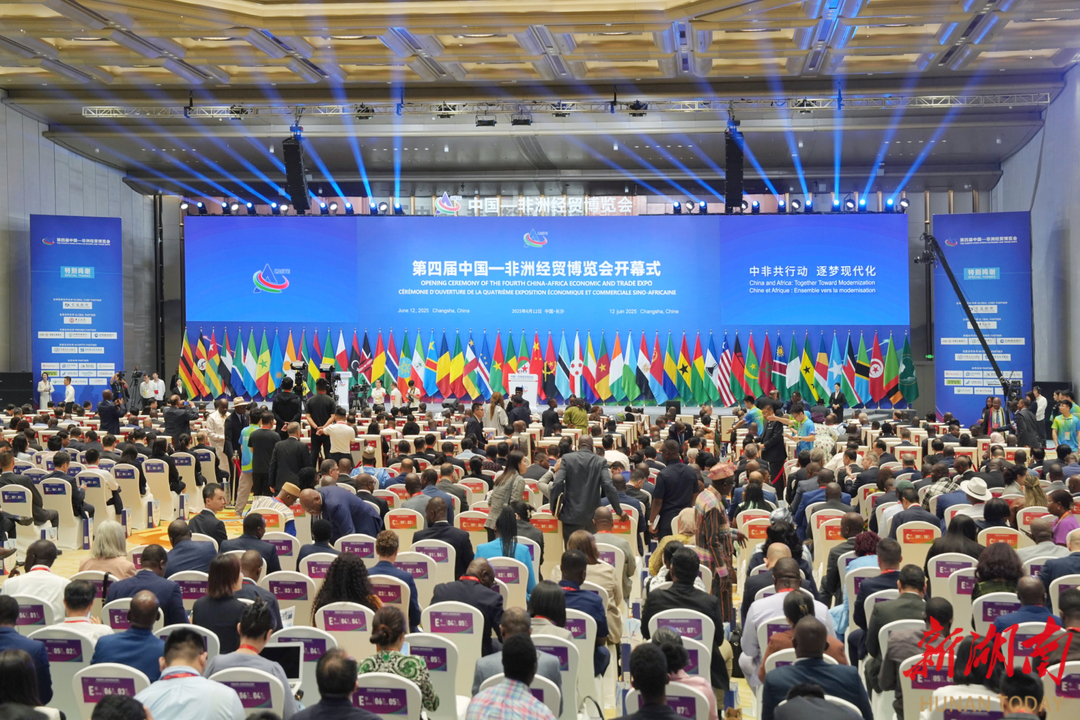 蔡典維參加第四屆中非經貿博覽會開幕式并在中非基礎設施合作交流活動上作研討發言