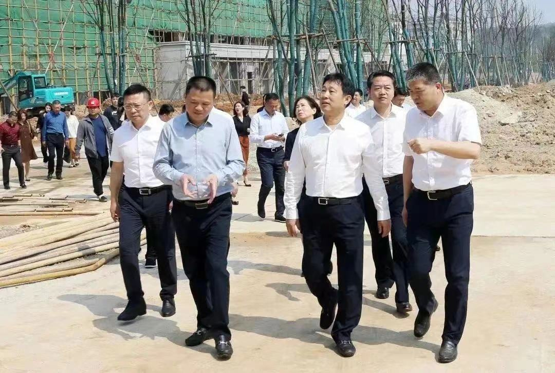 岳陽市委副書記、市長李摯到城發·祥云府項目調研指導工作