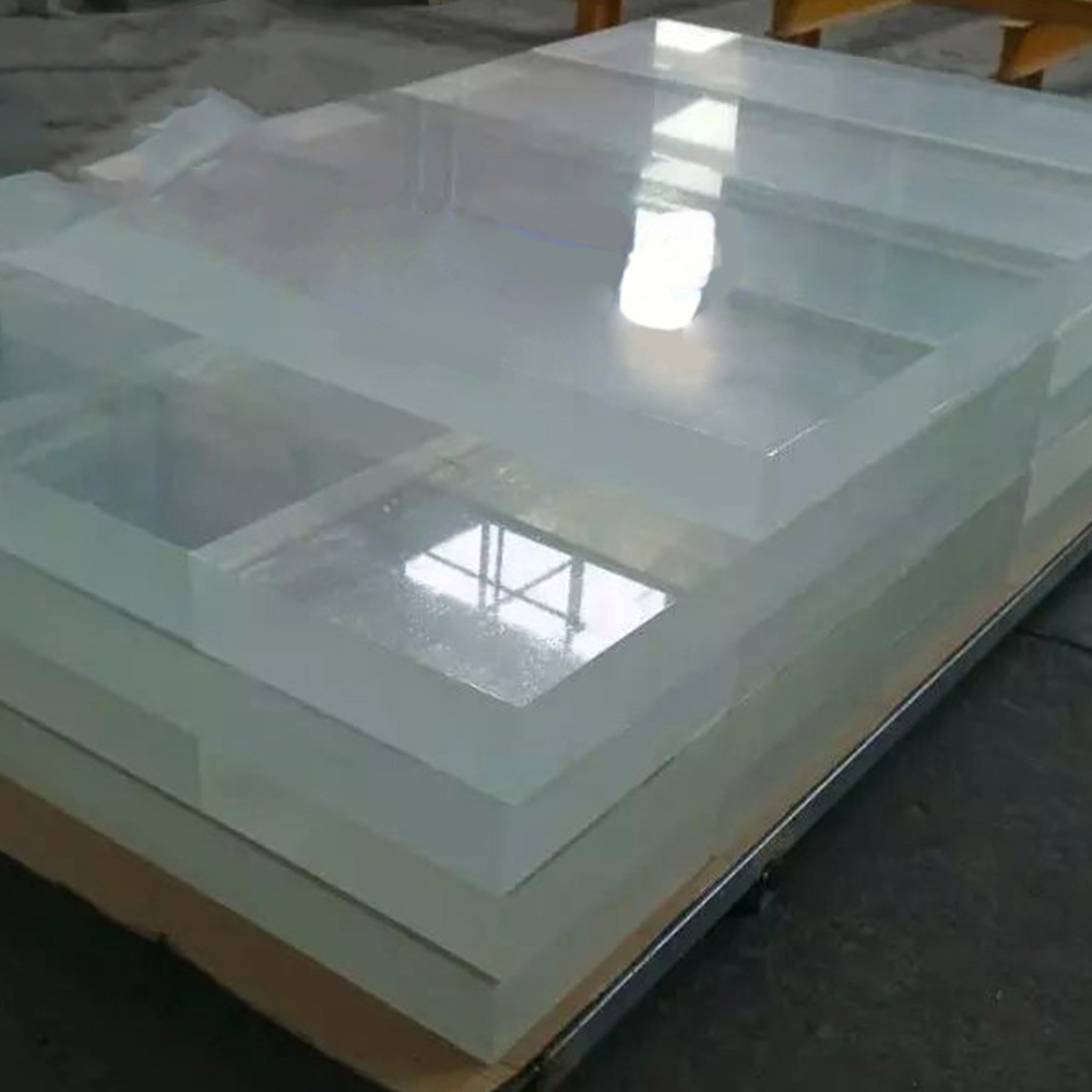 30mm 40mm 50mm 60mm 80mm Clear Super Thick Customize Size Acrylic Sheet