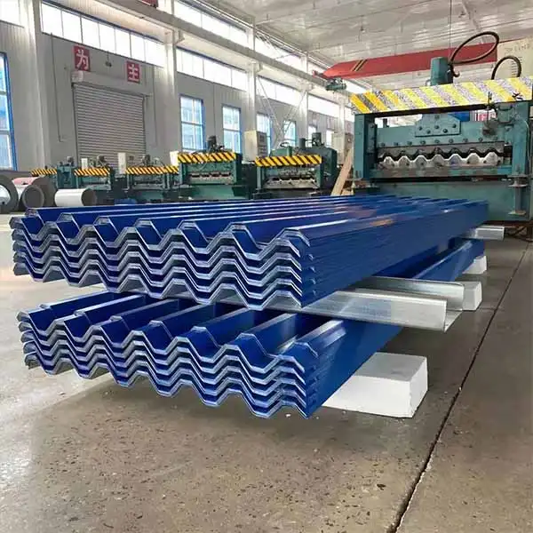 Color Coated Corrugated Plate