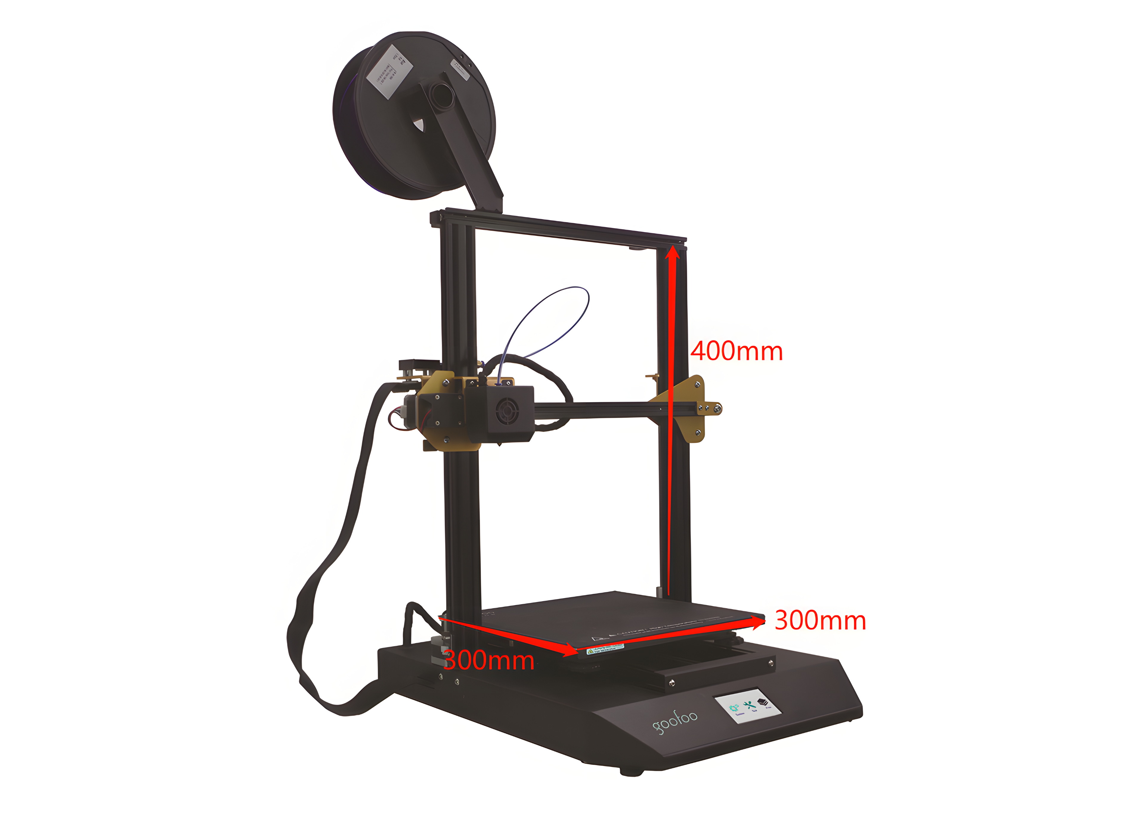 光服科技 桌面级FDM 3D打印机 E-ONE 高精度模型手办打印儿童玩具创客教育家用