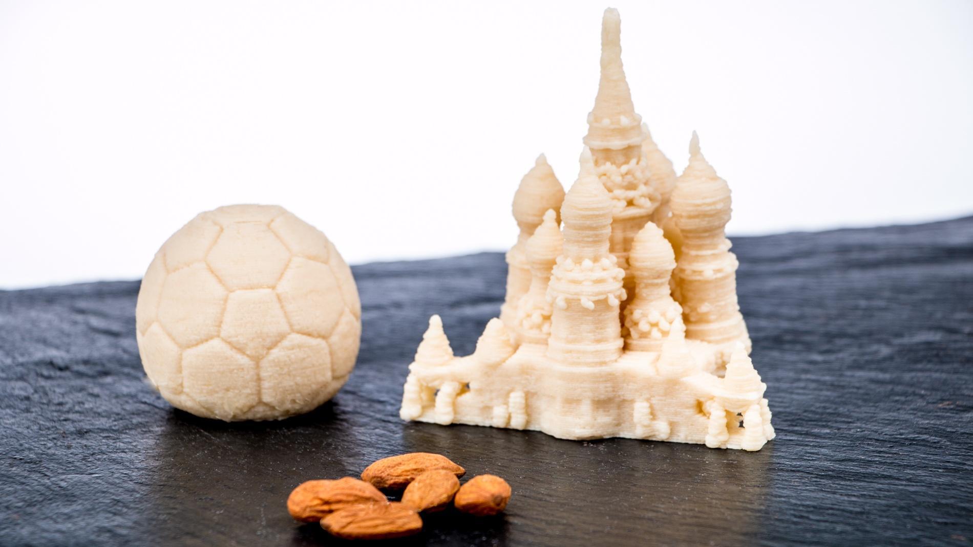 Moisture analysis of 3D printed food materials
