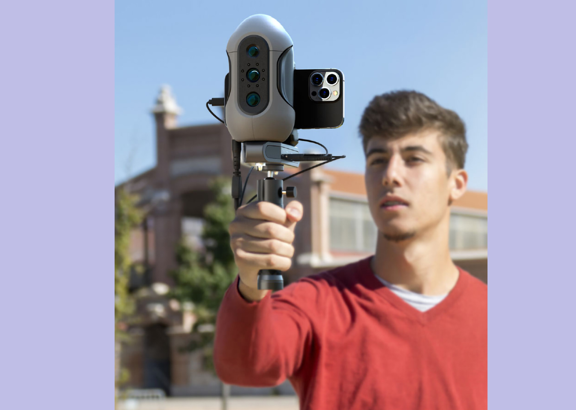 Goofoo Consumer grade high-precision handheld 3D scanner