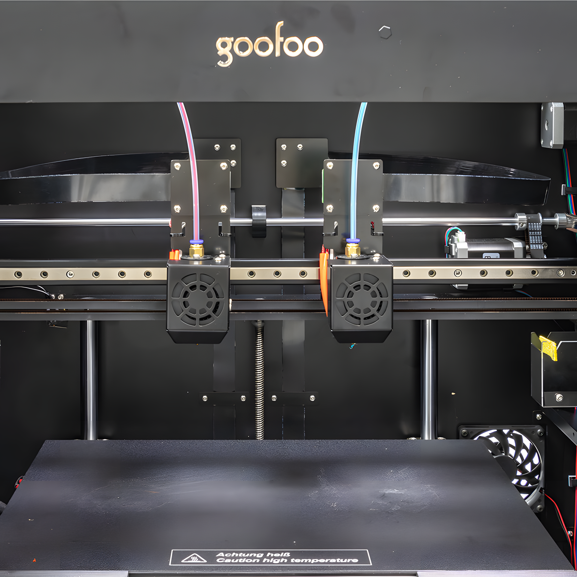 Goofoo IDEX-Gemini Large Format 3D Printer Mix Color 3D Printing Machine 360*250*200mm