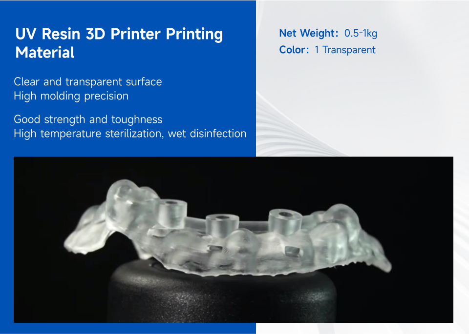 Goofoo NEW UV Surgical Guide Resin for LCD 3D Printing 3D Printer