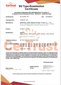 Product Certificate