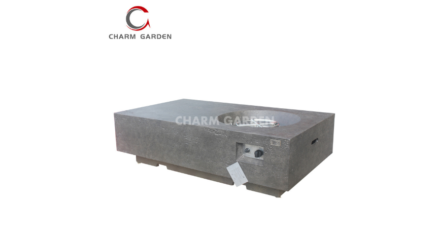 gas fire table