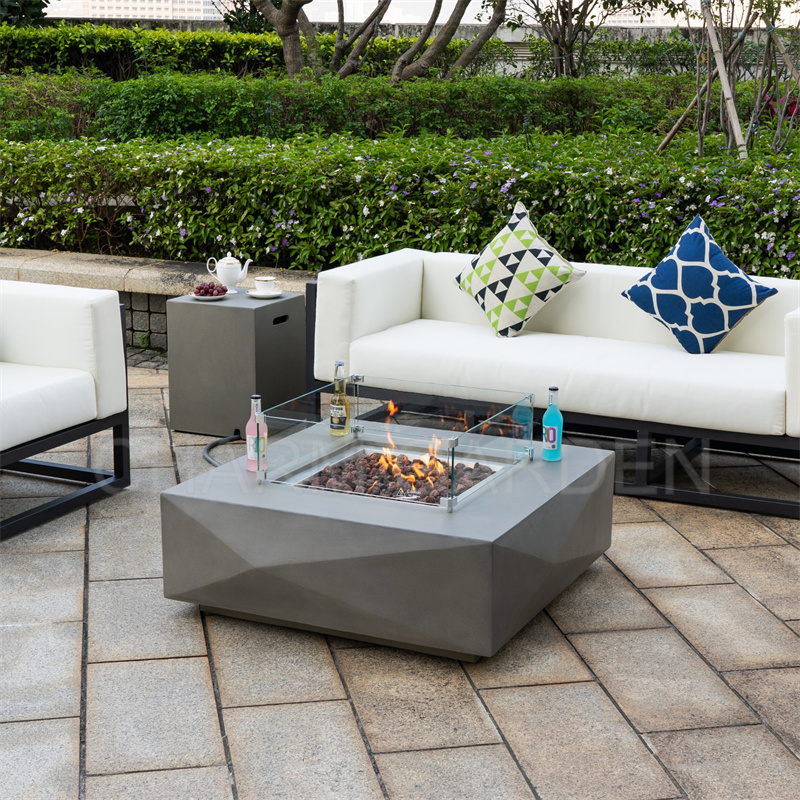 GRC Side Table and Stool