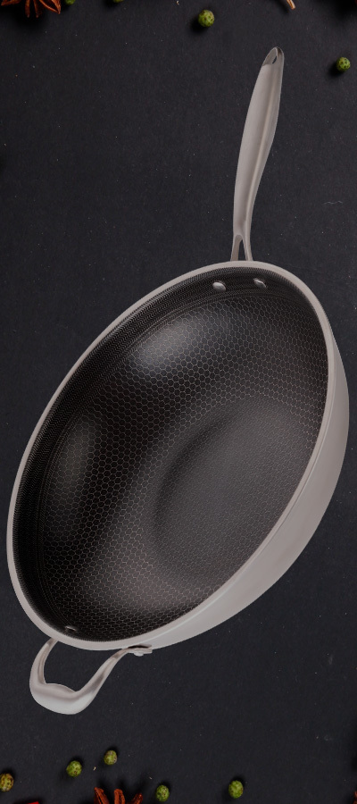 SINGLE-SIDED FRYING PAN