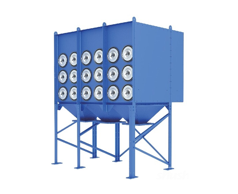 Filter cartridge type dust removal system