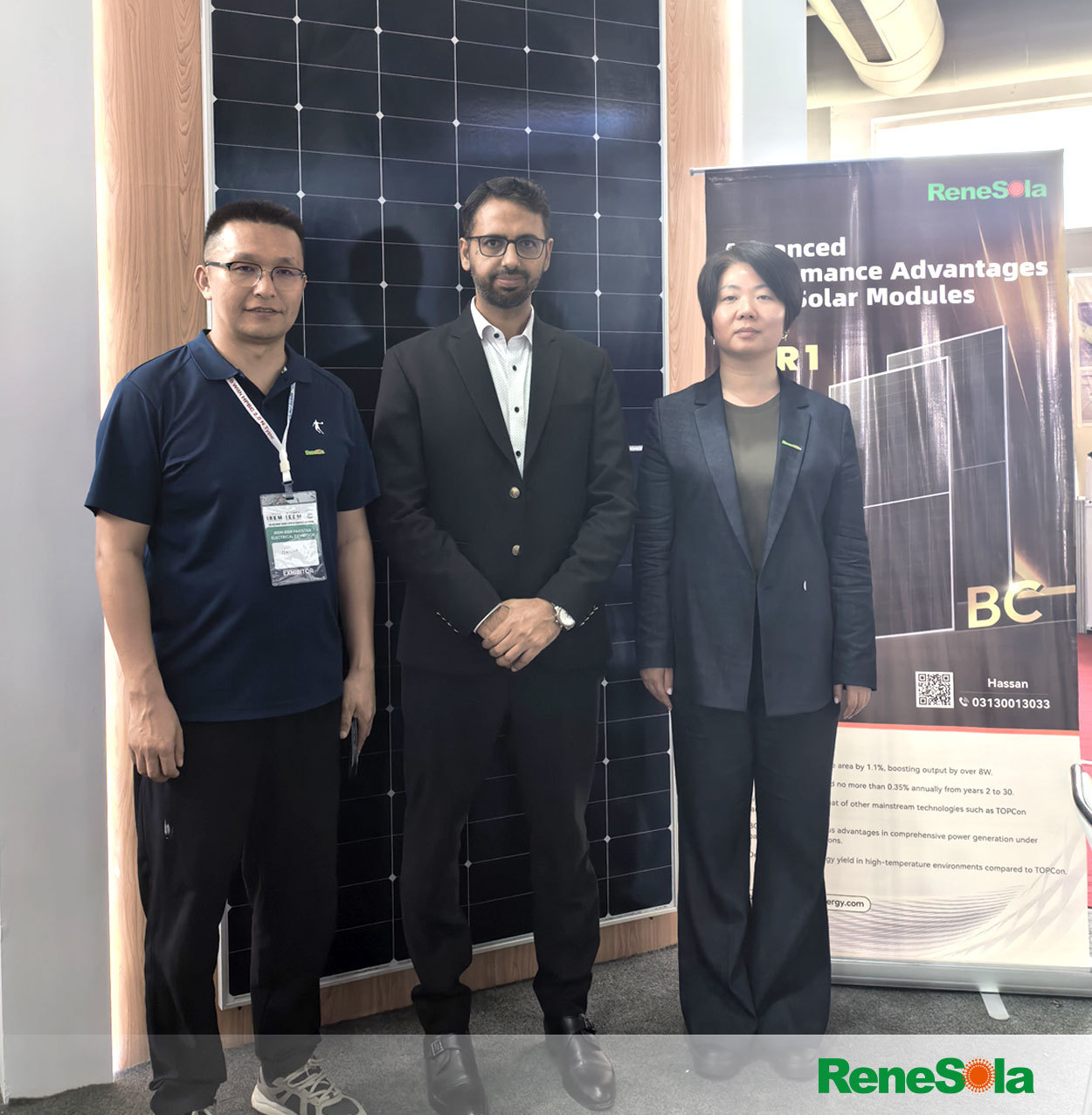 追光而行 ---ReneSola 亮相巴基斯坦国际太阳能光伏展览会(ISEM)!
