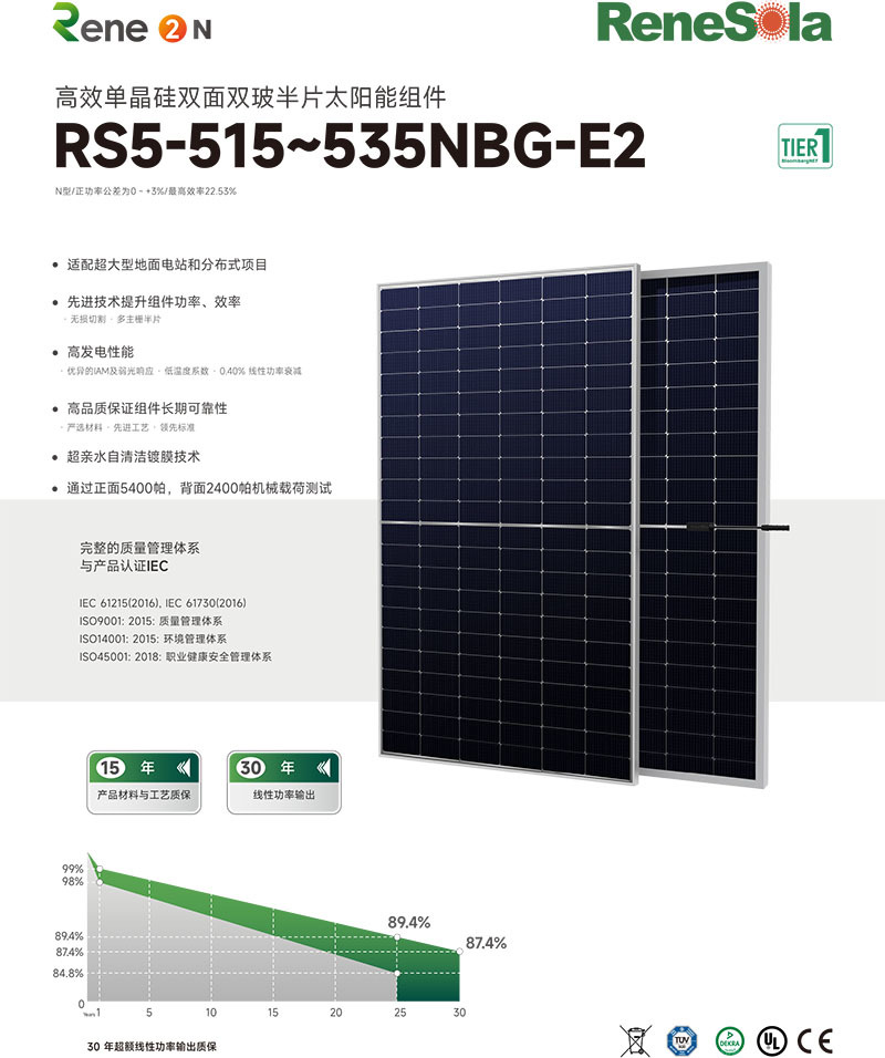 中文RS5-515~535NBG（N型182-132双玻组件）