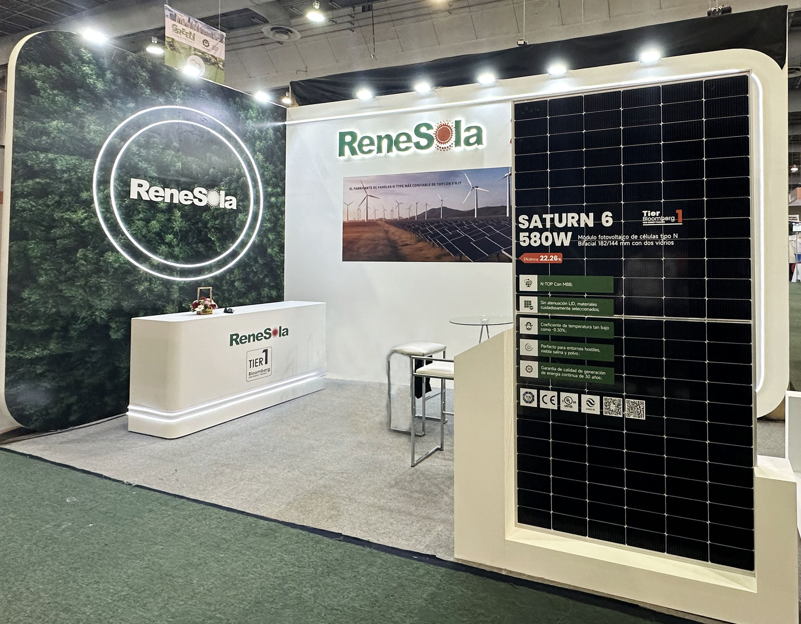 Renesola Appears in THE GREEN EXPO & Intersolar Mexico 2023_Renesola