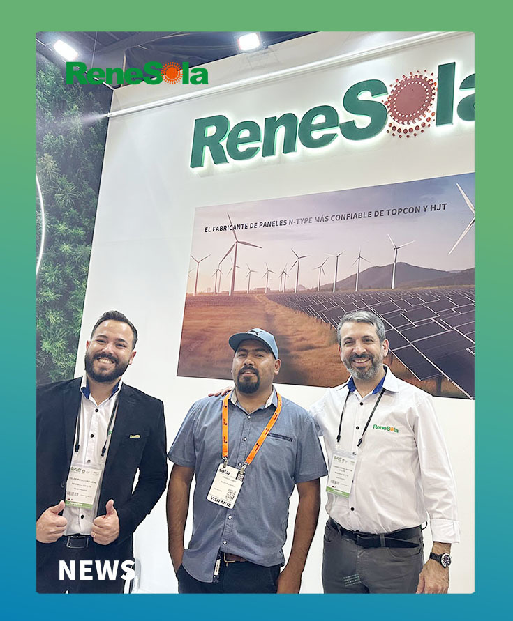 Renesola Appears in THE GREEN EXPO & Intersolar Mexico 2023