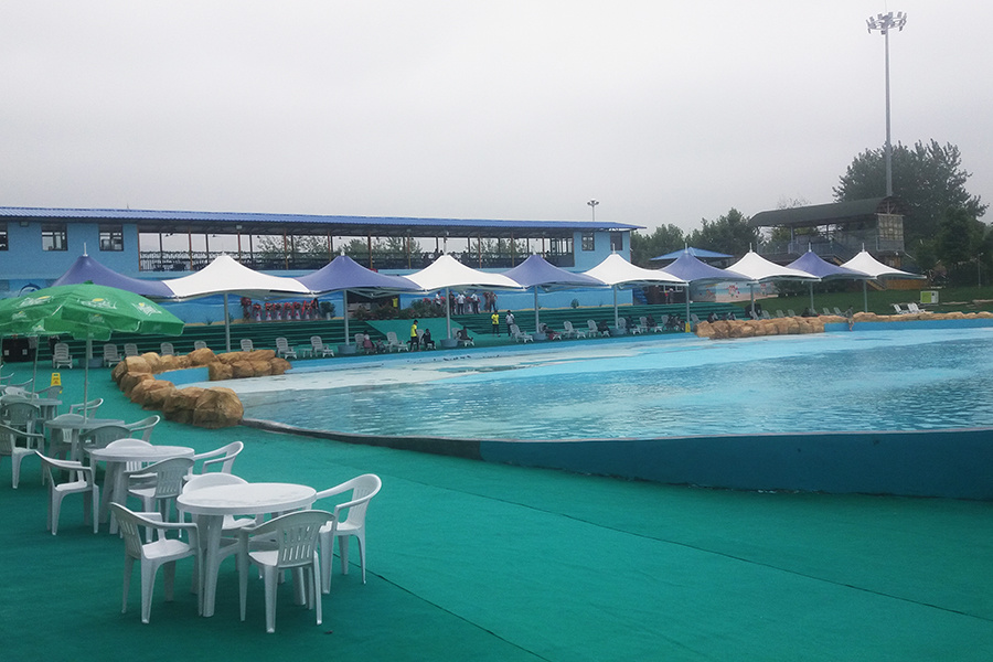 Nanjing julanggu water park landscape film